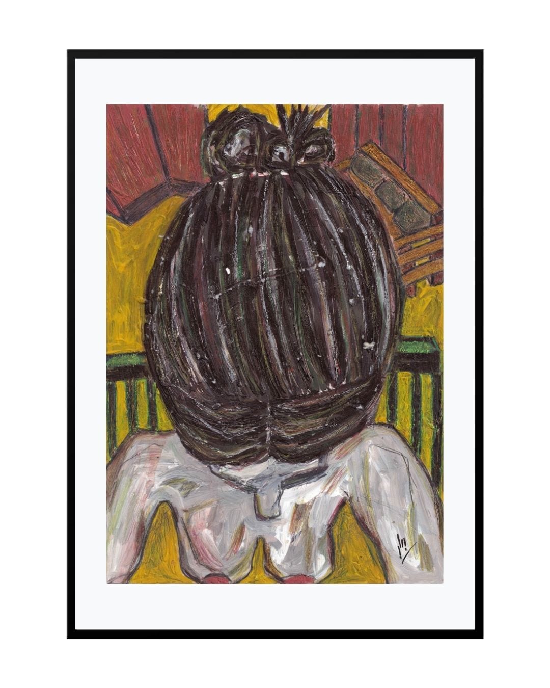 Posters, Prints, & Visual Artwork Naked Girl Art - The Cleaning Lady